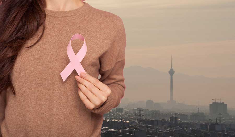 آلودگی هوا و سرطان سینه